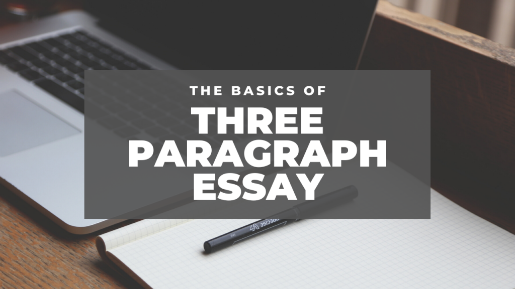 write a 3 paragraph essay about