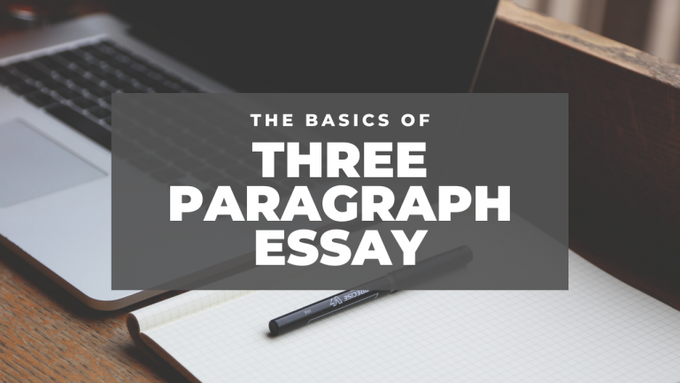 format of 3 paragraph essay