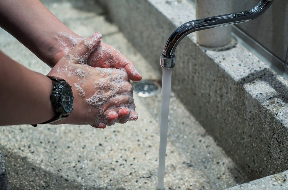 coronavirus hands washing