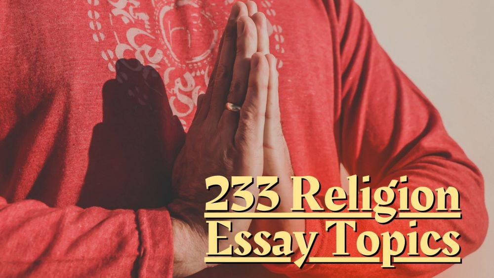 religion essay topics