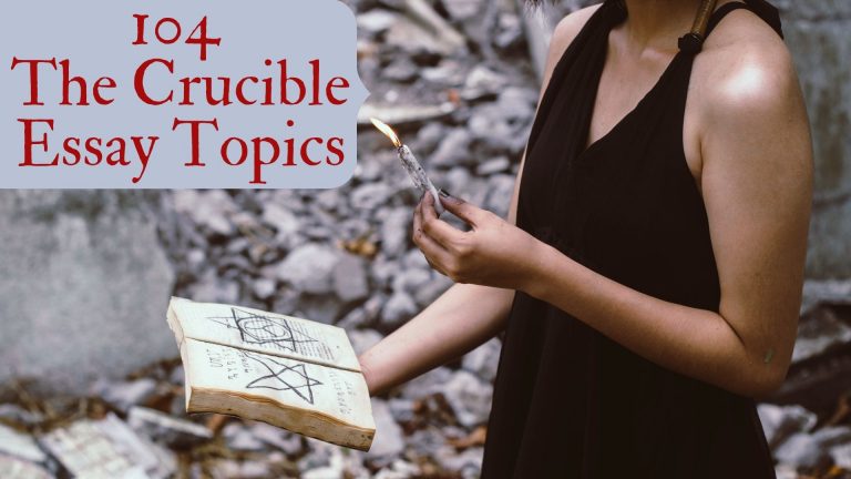 essay topics the crucible