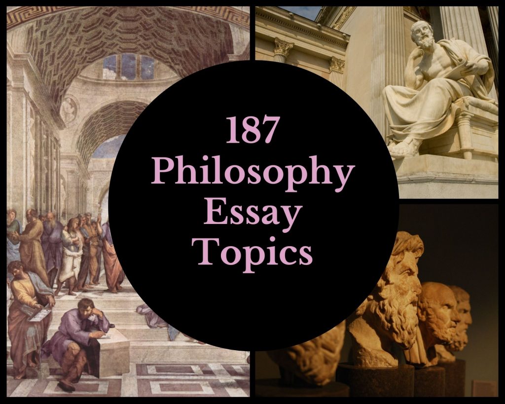 philosophy essays topics